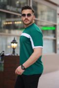 Erkek şerit Detaylı Kısa Kollu T-shirt resmi